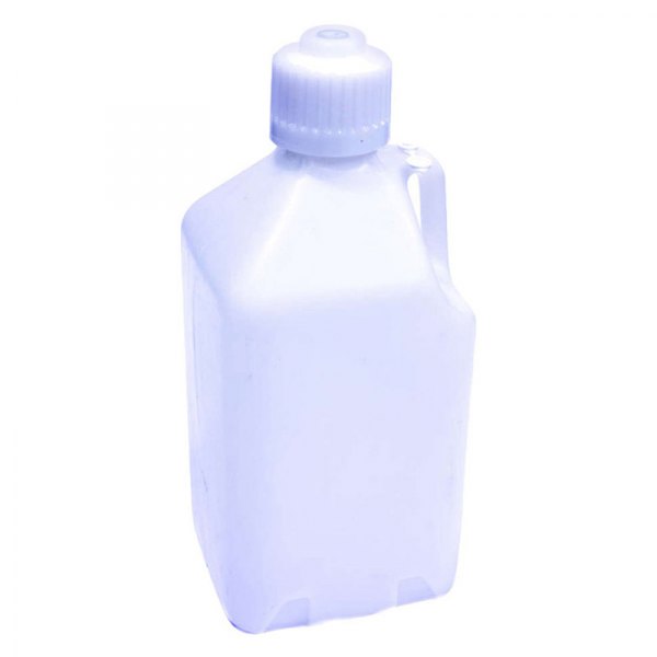 Scribner Plastics® - 2000 Series 5 gal White Polyethylene Waste Fluids Utility Can