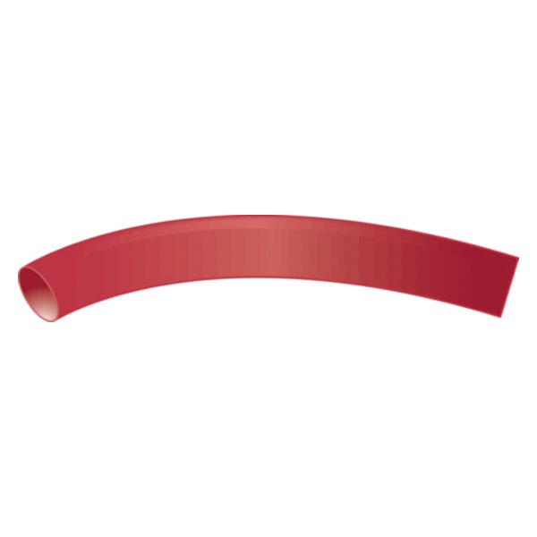 Seachoice® - 48" x 1" 3:1 Polyolefin Red Flexible Heat Shrink Tubing with Adhesive Sealant