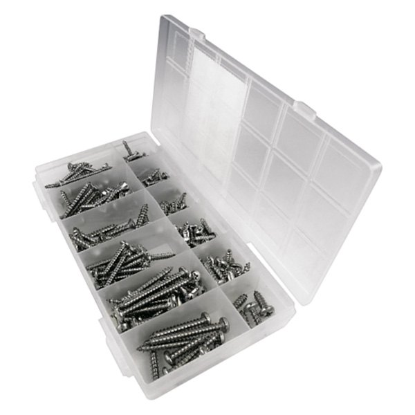 Seachoice® - Stainless Steel Tapping Screw Assortment (216 Pieces)