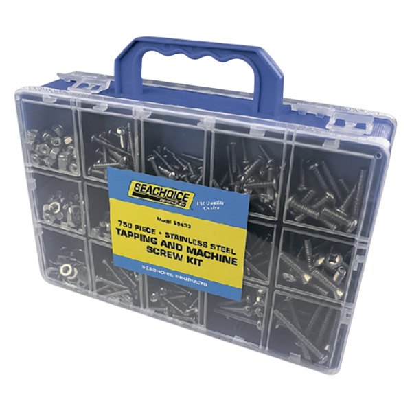 Seachoice® - Stainless Steel Tapping & M/S Assortment (750 Pieces)