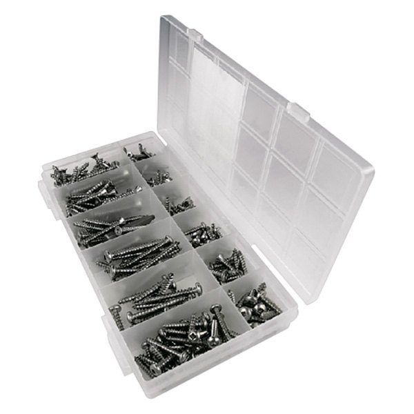 Seachoice® - Stainless Steel Tapping Screw & M/S Assortment (216 Pieces)