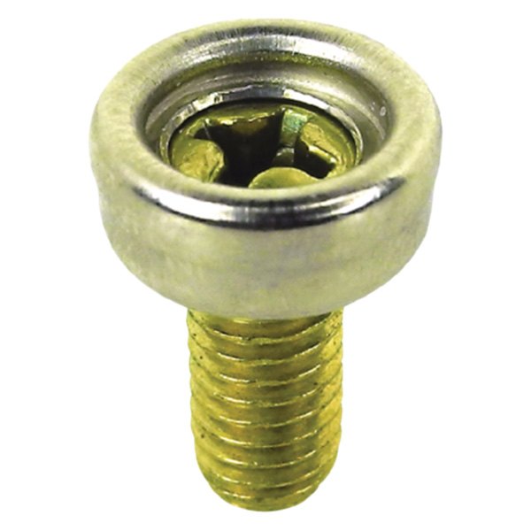 Seachoice® - 4 Pieces 10-32 x 3/8" Button Stud with Brass Mashine Screw