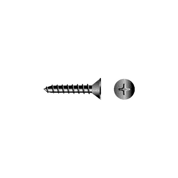 Seachoice® - #10 x 1-1/4" Stainless Steel Phillips Flat Head SAE Self-Tapping Screws (100 Pieces)