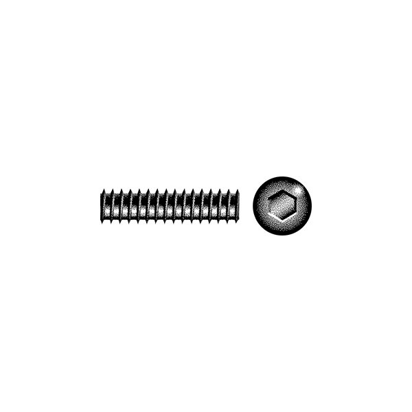 Seachoice® - SAE #8-32 x 1/4" UNC Stainless Steel Cup-Point Socket Set Screws with Flat Tip