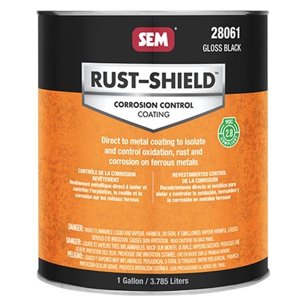 SEM® - Rust Shield™ 1 gal Gloss Black Corrosion Control Coating