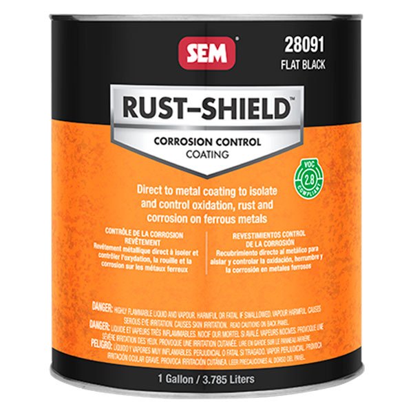 SEM® - Rust Shield™ 1 gal Flat Black Corrosion Control Coating