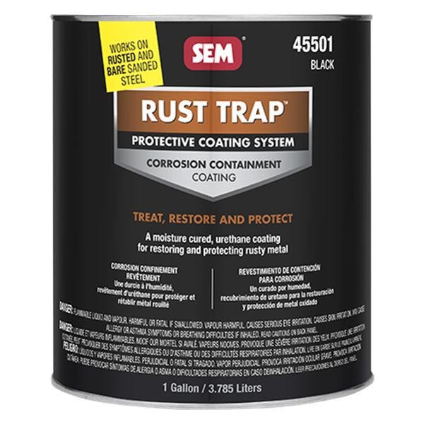 Sem® 45501 Rust Trap™ 1 Gal Black Corrosion Containment Coating