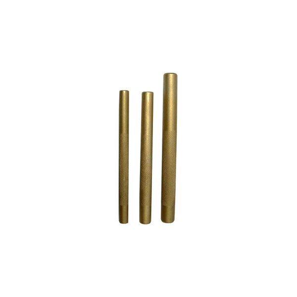 S&G Tool Aid® - 3-piece 1/2" to 3/4" Brass Drift Punch Set