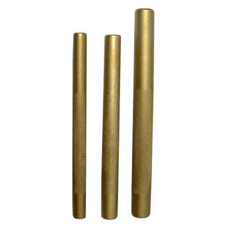 S&G Tool Aid® - 3-piece 1/2" to 3/4" Brass Drift Punch Set