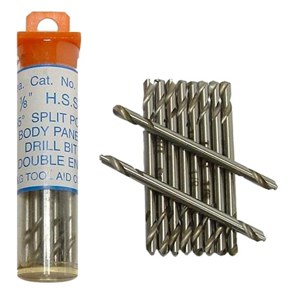 S&G Tool Aid® - 1/8" HSS SAE Straight Shank Stubby Double-End Drill Bit