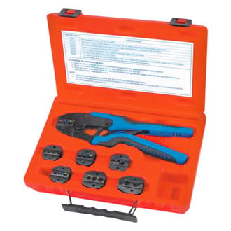 S&G Tool Aid® - SAE 26 to 16 AWG Insulated Rings Wire Crimping Die Set