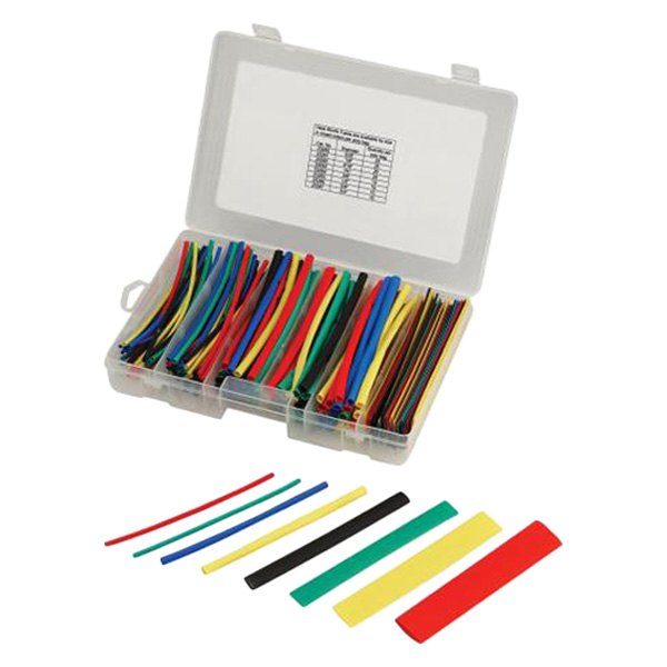 S&G Tool Aid® - 6" x 3/32" to 3/4" 2:1 Polyolefin Multi-Color Heat Shrink Tubing Set
