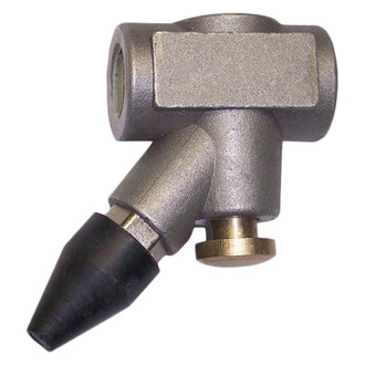 S&G Tool Aid® - Metal Straight Handle Push Button Action In-line Blow Gun with Rubber Nozzle