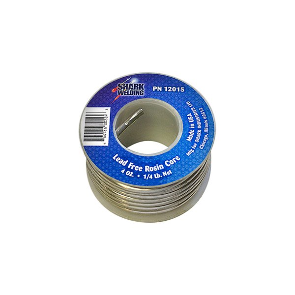 Shark® - 0.125" x 16 oz. 95/5 Lead Free Solid Wire Solder