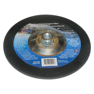 Shark® - 7" x 1/4" x 5/8"-11 Aluminum Oxide Type 27 Grinding Wheel