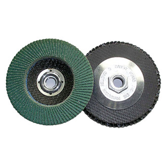 Shark® - 4-1/2" x 7/8" 36 Grit Aluminum Oxide Type 27 Flap Disc