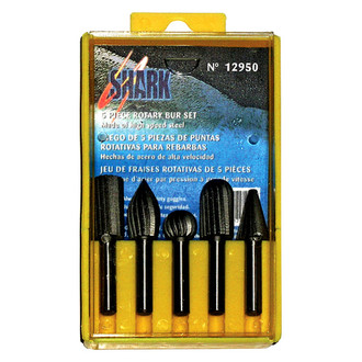 Shark® - 5-piece Multi-Purpose Rotary File Set