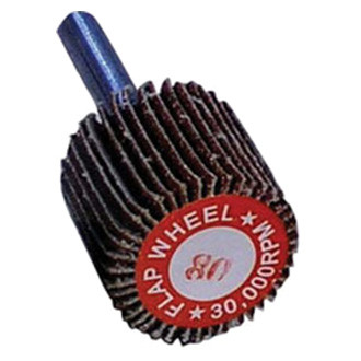 Shark® - 1" x 1" 40 Grit Mounted Flap Wheel (5 Pieces)