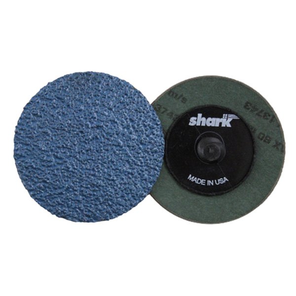Shark® - 2" 36 Grit Zirconia Mini Quick Change Grinding Disc (25 Pieces)