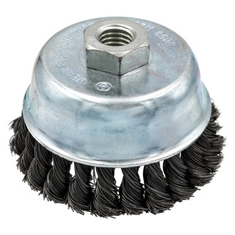 Shark® - 4" Knotted Single Row Cup Brush