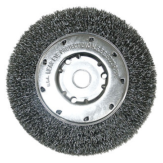 Shark® - 6" Crimped Straight Wheel Brush