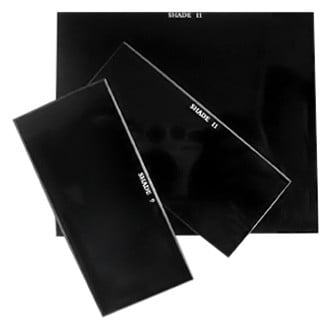 Shark® - 3 Pieces 4.25" x 2" 9/11-Shade Clear Outside Polycarbonate Cover Lens for Welding Helmet