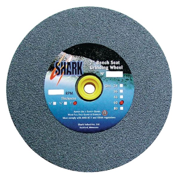 Shark® - 4" x 1/2" x Aluminum Oxide Type 1 Bench Grinding Wheel