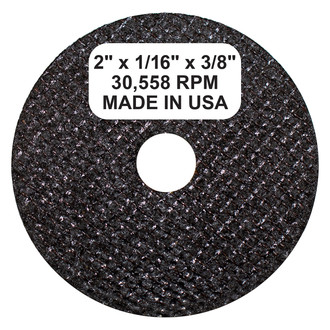 Shark® - 2" x 1/16" x 3/8" Aluminum Oxide Type 41 Cut-Off Wheel (10 Pieces)