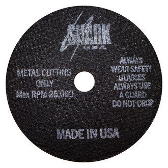 Shark® - 3" x 1/16" x 3/8" Aluminum Oxide Type 41 Cut-Off Wheel (10 Pieces)