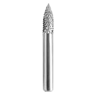 Shark® - 1/4" Tree-Shaped Notched Cut Carbide Bur