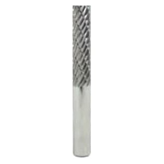 Shark® - 1/4" Cylinder-Shaped Double Cut Carbide Burr with Plain End