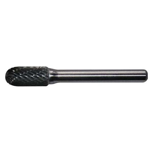 Shark® - 3/8" Cylinder-Shaped Double Cut Carbide Burr with Radius End