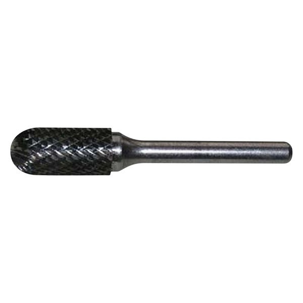Shark® - 1/2" Cylinder-Shaped Double Cut Carbide Burr with Radius End