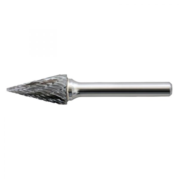 Shark® - 1/2" Cone-Shaped Double Cut Carbide Burr