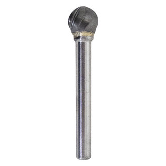 Shark® - 1/2" Ball-Shaped Aluminum Cut Carbide Burr