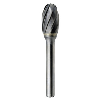 Shark® - 1/2" Oval-Shaped Aluminum Cut Carbide Burr