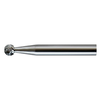 Shark® - 1/4" Ball-Shaped Double Cut Carbide Burr