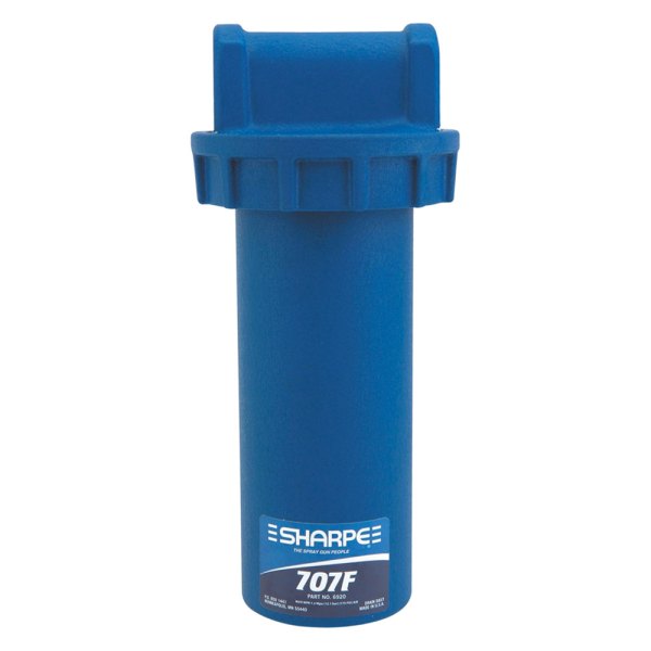 Sharpe Spray Guns® - 5 micron 3/4" (F) NPT x 3/4" (F) NPT 300 CFM In-Line Air Filter with Overnight Drain