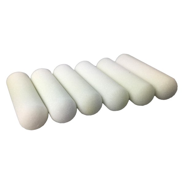 Shur-Line® - 4" White Foam Paint Roller Cover (6 Pieces)
