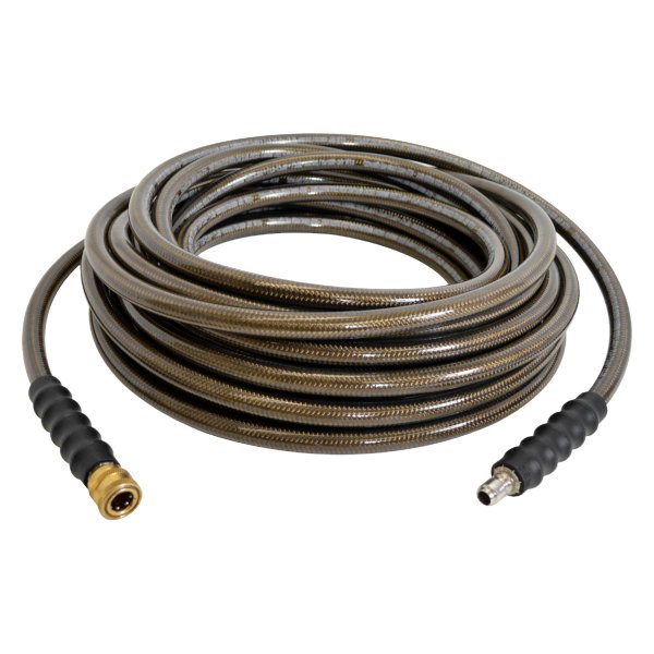 Simpson Cleaning® - Monster Hose™ 200' x 3/8" Male QC plug x Female QC socket 4500 psi Steel-Braided Cold Water Pressure Washer Hose