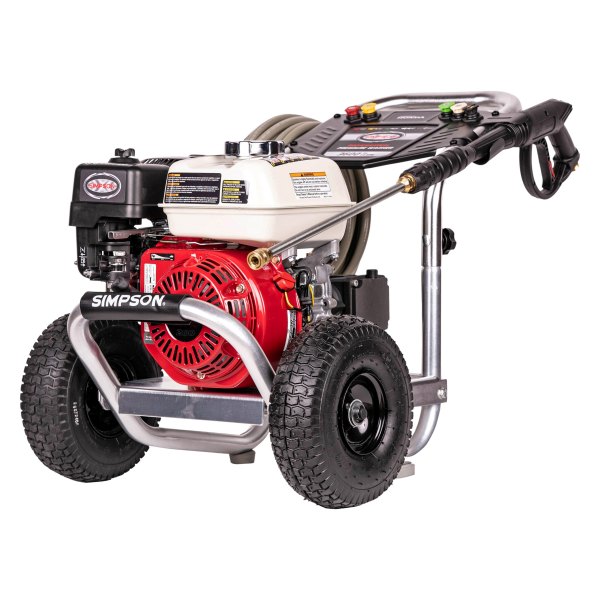 Simpson Cleaning® - Aluminum Series 3600 psi 2.5 GPM Professional Cold Water Gas Pressure Washer with AAA™ Triplex Plunger Pump