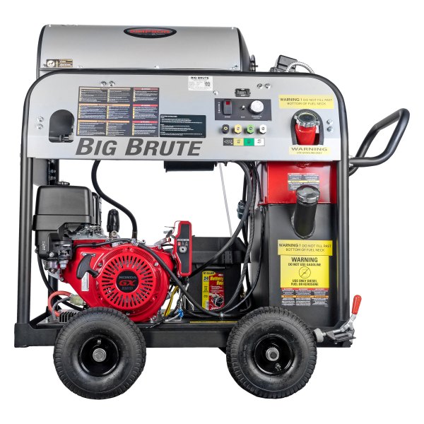 Simpson Cleaning® - Big Brute Series 4000 psi 4.0 GPM Professional Hot Water Diesel Pressure Washer with Honda™ GX390-ES 389CC Electric Start Engine