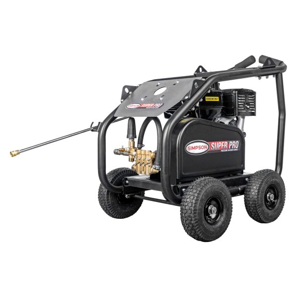 Simpson Cleaning® - SuperPro™ 4200 psi 4.0 GPM Professional Roll-Cage Cold Water Gas Pressure Washer with Medium Roll Cage