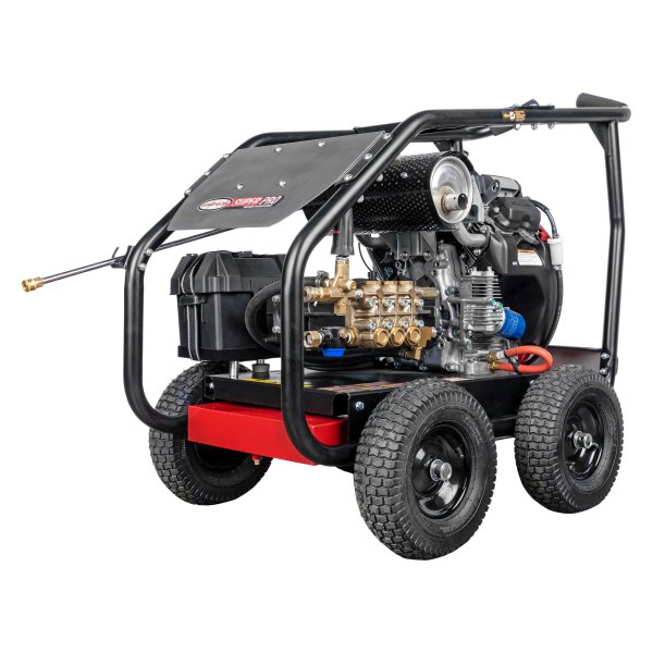 Simpson Cleaning® - SuperPro™ 3000 psi 8.0 GPM Professional Roll-Cage Cold Water Gas Pressure Washer with Large Roll Cage