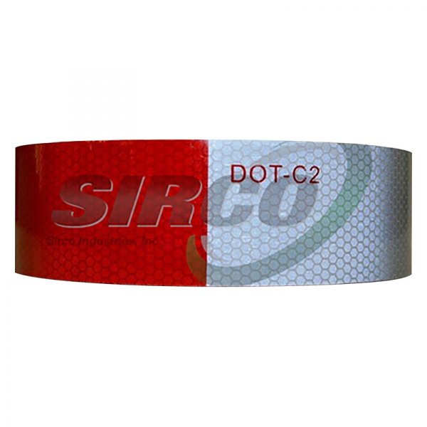 Sirco® - 150' x 2" Red/Silver Conspicuity Reflective Tape