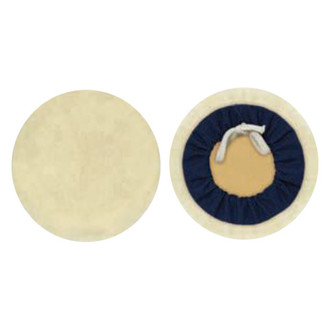 SM Arnold® - Spin Brite™ 8" Sheepswool White Polishing Bonnet