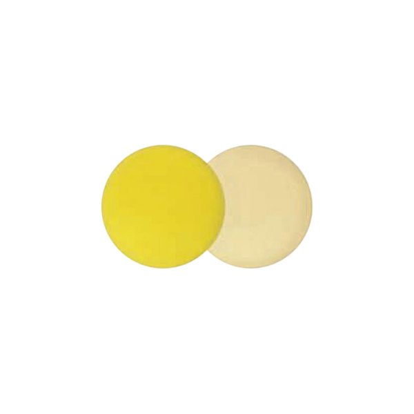 SM Arnold® - 4" Foam Yellow Flat Loop Buffing Pad
