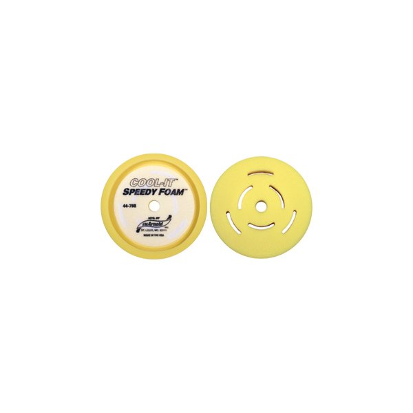 SM Arnold® - Cool-It™ 8" 50 PPI Foam Yellow Recessed Pad