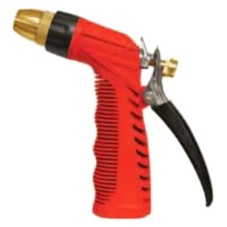 SM Arnold® - Professional™ 5-1/4" Adjustable Red/Black Deluxe Heavy Duty Pistol Grip Adjustable Nozzle with Rear Trigger
