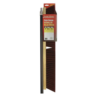 SM Arnold® - Outdoor Hardwood Block Push Broom Head/Handle